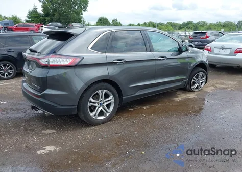 2015 Ford Edge Titanium from USA, damaged, VIN 2FMTK4K8XFBB25981
